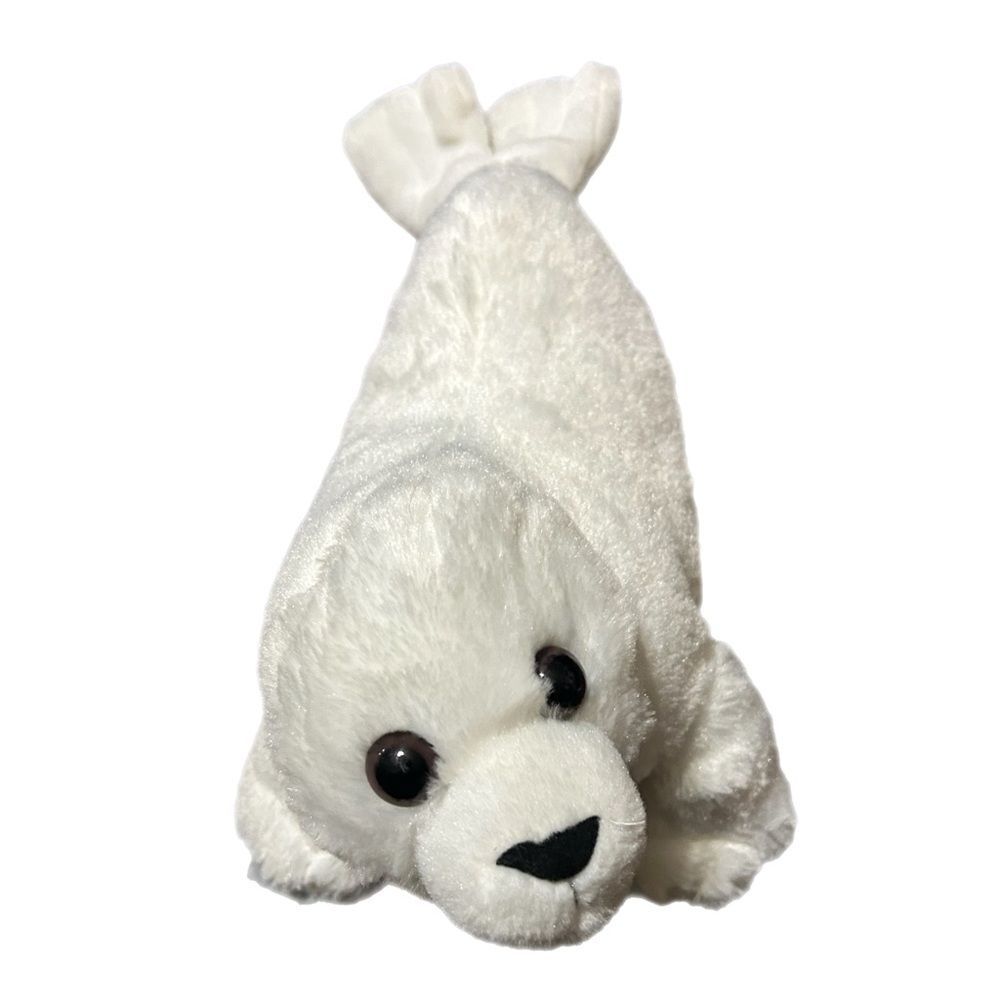 Wild Republic Harp Seal Pup Plush Stuffed Animal